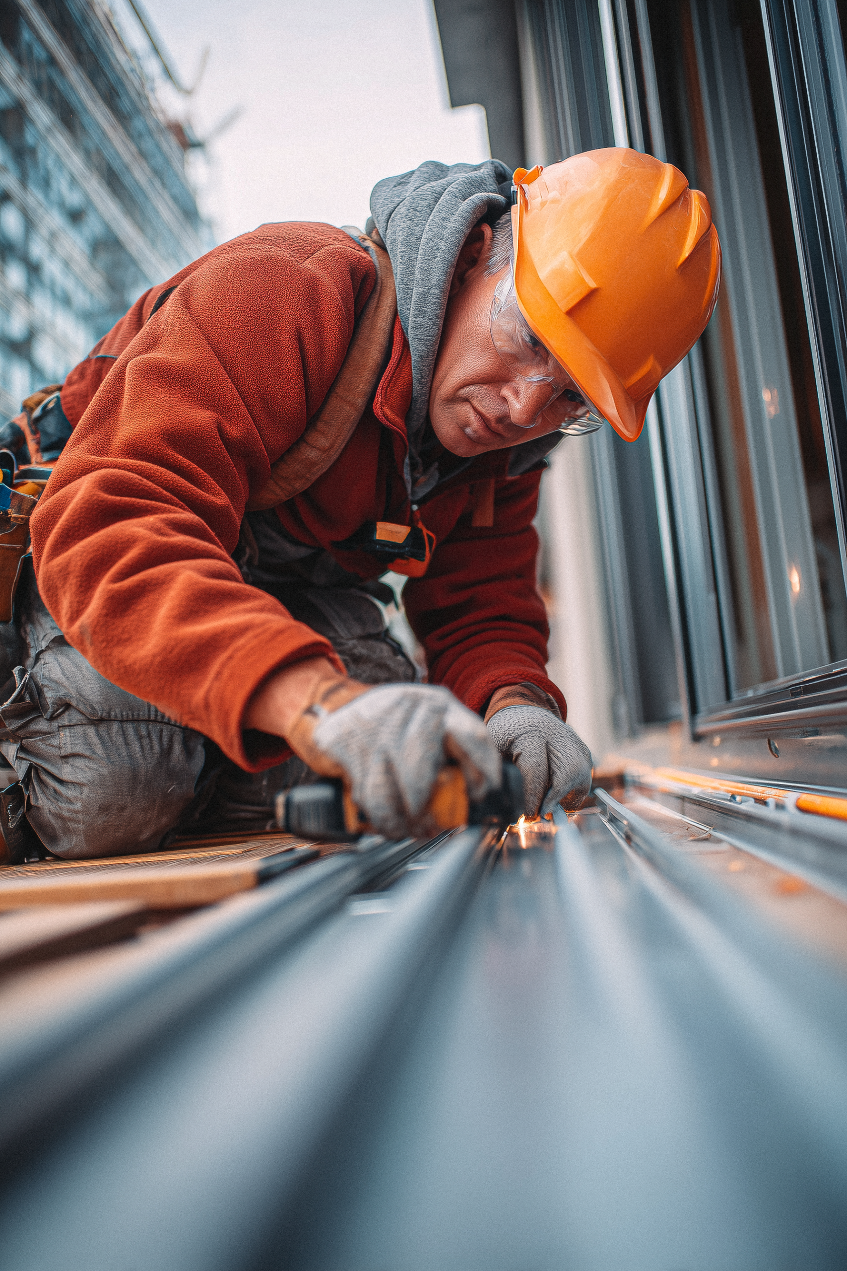 Esunr Aluminium windows and door raw frames are being installe 3fd95539 a59b 41cd ac8e 9bf2ccc71c67 1 scaled